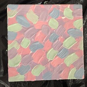Abstract Pastel Art Canvas